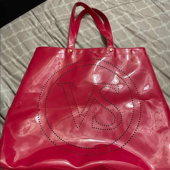 Victoria's Secret Handbags - PINK Victoria's Secret Bag, tote, gym bag travel beach bag 15"/14" hot pink